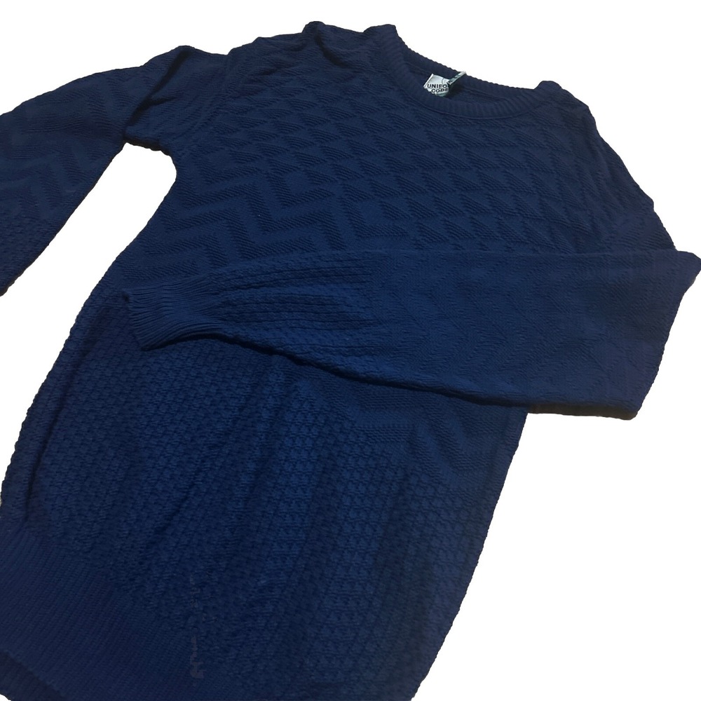 Uniform Women's Abstract Dark Blue‎ Sweater